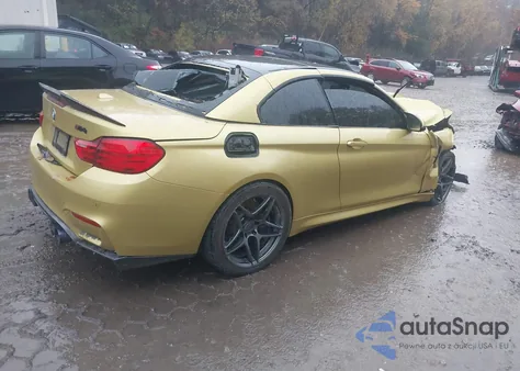 2016 BMW M4 from USA, damaged, VIN WBS3U9C57GP968765